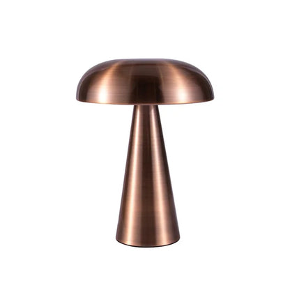 Nouvelle lampe de table tactile rechargeable en forme de champignon, lampe de chevet créative pour la protection des yeux, lampe de table d'ambiance pour restaurant et bar