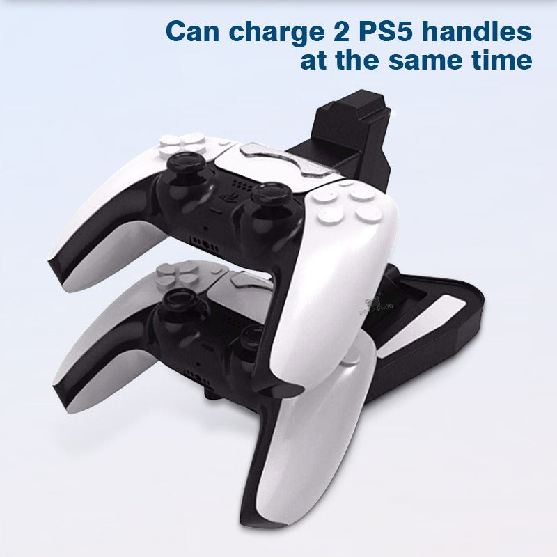 Suitable for PS5 controller base charger P5 game controller charger PS5 controller bracket charger PS5 controller accessories