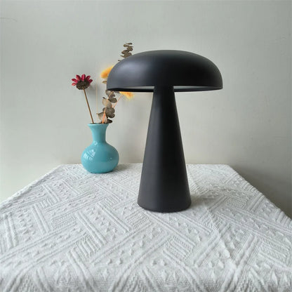 Nouvelle lampe de table tactile rechargeable en forme de champignon, lampe de chevet créative pour la protection des yeux, lampe de table d'ambiance pour restaurant et bar