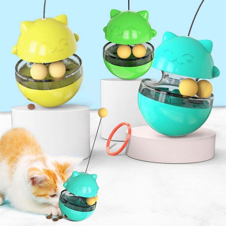 Leakage Ball Cat's Self Hi Stick Fun Relieving Tool Stubborn Man Cat Playing Toy