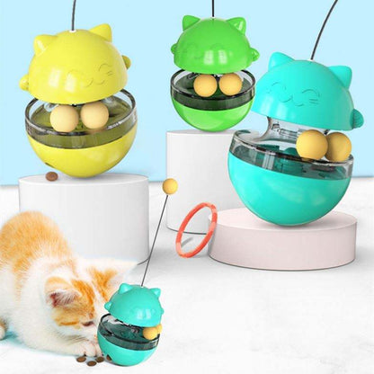 Leakage Ball Cat's Self Hi Stick Fun Relieving Tool Stubborn Man Cat Playing Toy