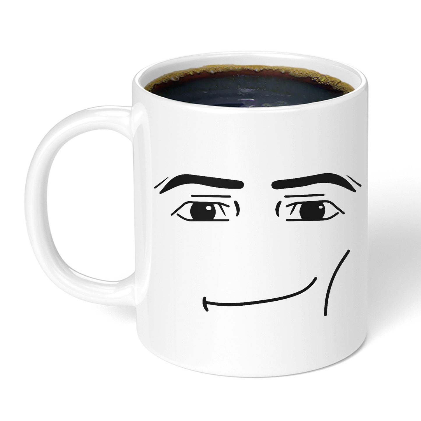 Roblox Frau Gesichtsausdruck Becher kreative Jungen Keramik Frühstück Kaffee Milch Tasse