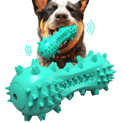 Jouets pour chiens molaires à grande morsure Brosse à dents pour chiens molaires pour petits, moyens et grands chiens Jouets pour chiens dorés