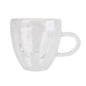 Heart-Shaped Double-Layer Glass Mug - Heat Resistant Tea & Coffee Cup