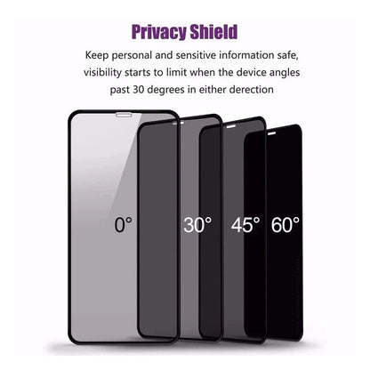 30 Degrees Privacy Screen Protectors for IPhone 12 11 Pro Max 13 Mini Anti-spy Protective Glass for IPhone XS XR X 7 Plus - PrimeDiscount