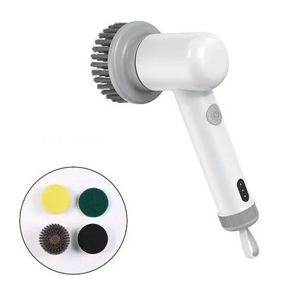 Nouvelle brosse de nettoyage électrique sans fil pour travaux ménagers, cuisine, vaisselle, baignoire, carrelage, brosse de nettoyage professionnelle