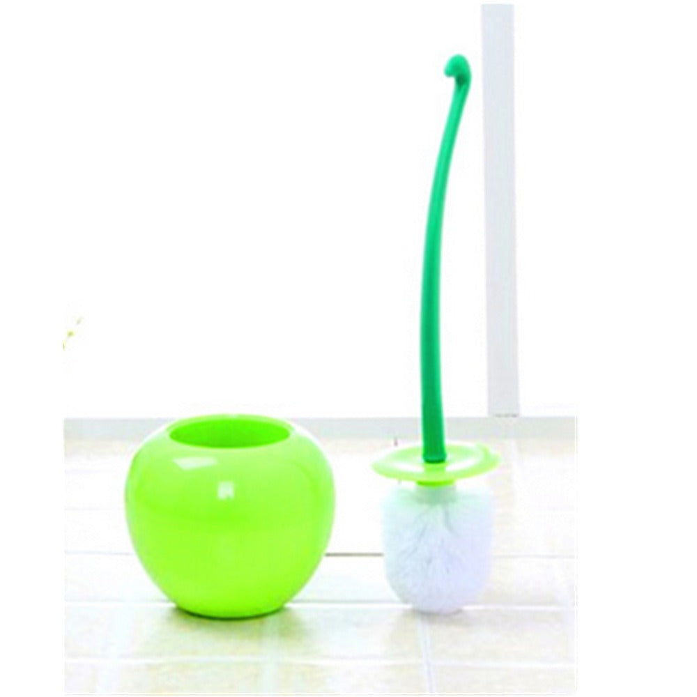 Hot selling cherry toilet brush toilet brush set plastic brush cleaning brush daily necessities brush