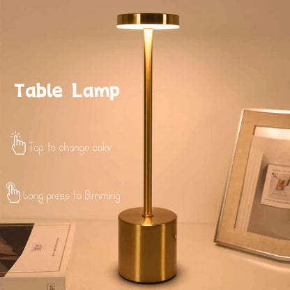 Lampe de bureau en forme de I, décoration de chambre à coucher, table minimaliste, petite veilleuse