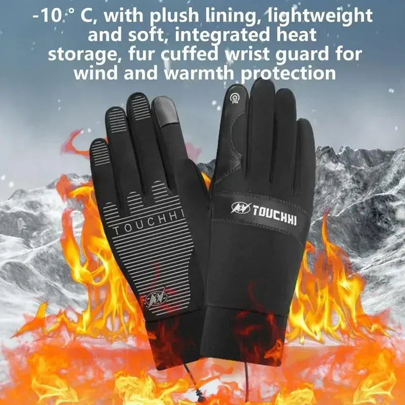 USB Heated Gloves Waterproof Touchscreen Winter Snowboard Gloves Hand Warmer Outdoor Fishing Skiing Motorcycle Bicycle Glove