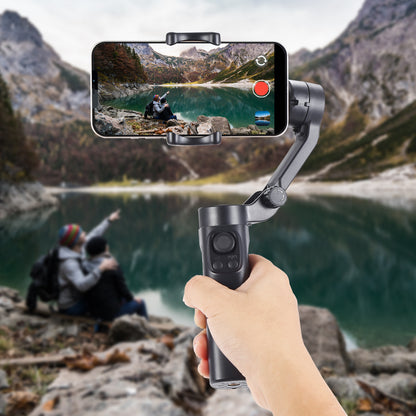 Stabilisateur F5 plus stabilisateur de téléphone portable à 3 axes appareil de prise de vue résistant aux secousses panoramique et inclinaison à main