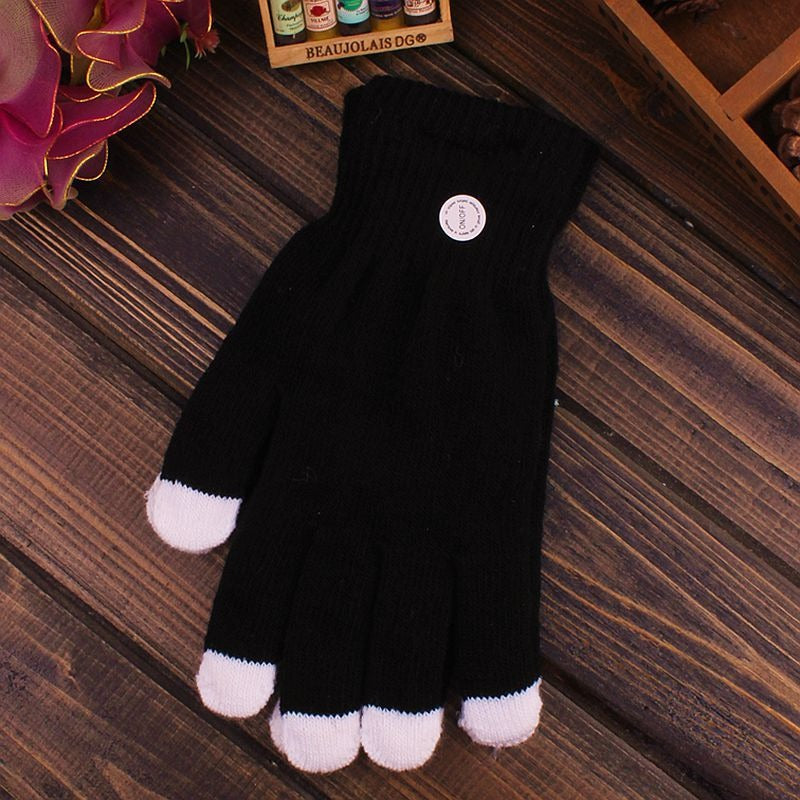 LED Gloves with Light Finger Set Colorful Glow Magic Halloween Fingertip Children's Flash Gloves 