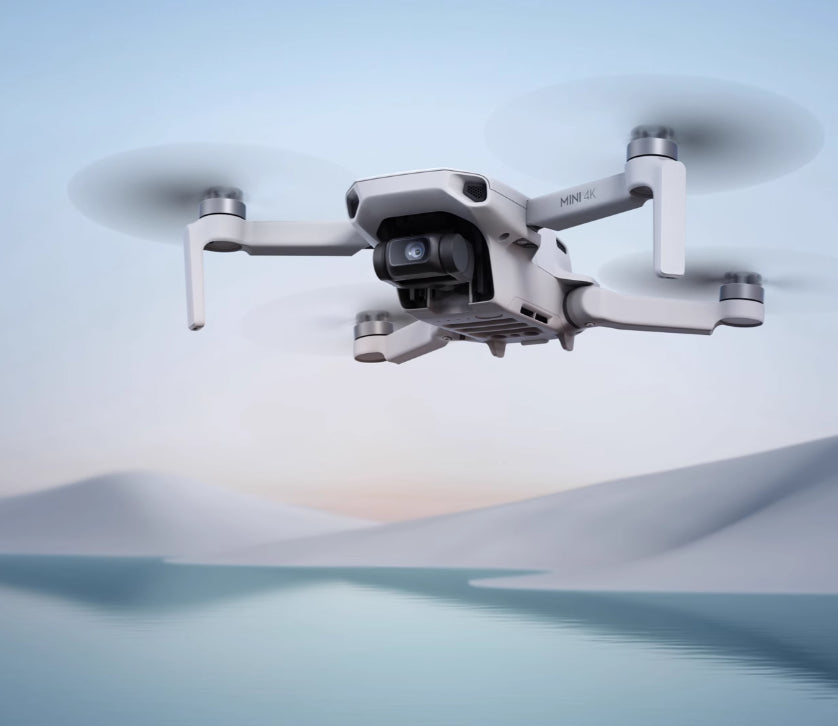 DJI Mini 4K Ultra HD Mini-Drohnenkapitän mit intelligenter Reichweitenaufnahme und ferngesteuertem Flugzeug