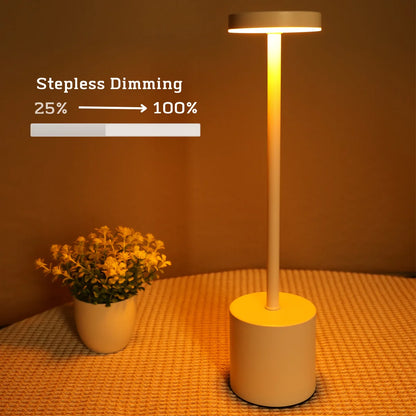 Lampe de bureau en forme de I, décoration de chambre à coucher, table minimaliste, petite veilleuse