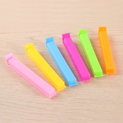 20/10Pcs Portable New Kitchen Storage Food Snack Seal Sealing Bag Clips Sealer Clamp Plastic Tool Kitchen Accessories Wholesale