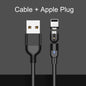 540 Degree Rotatable Apple Magnetic Charger For iPhone Cable USB C Magnetic Micro USB Cable Type C Gaming Cord Wire For Charging - PrimeDiscount